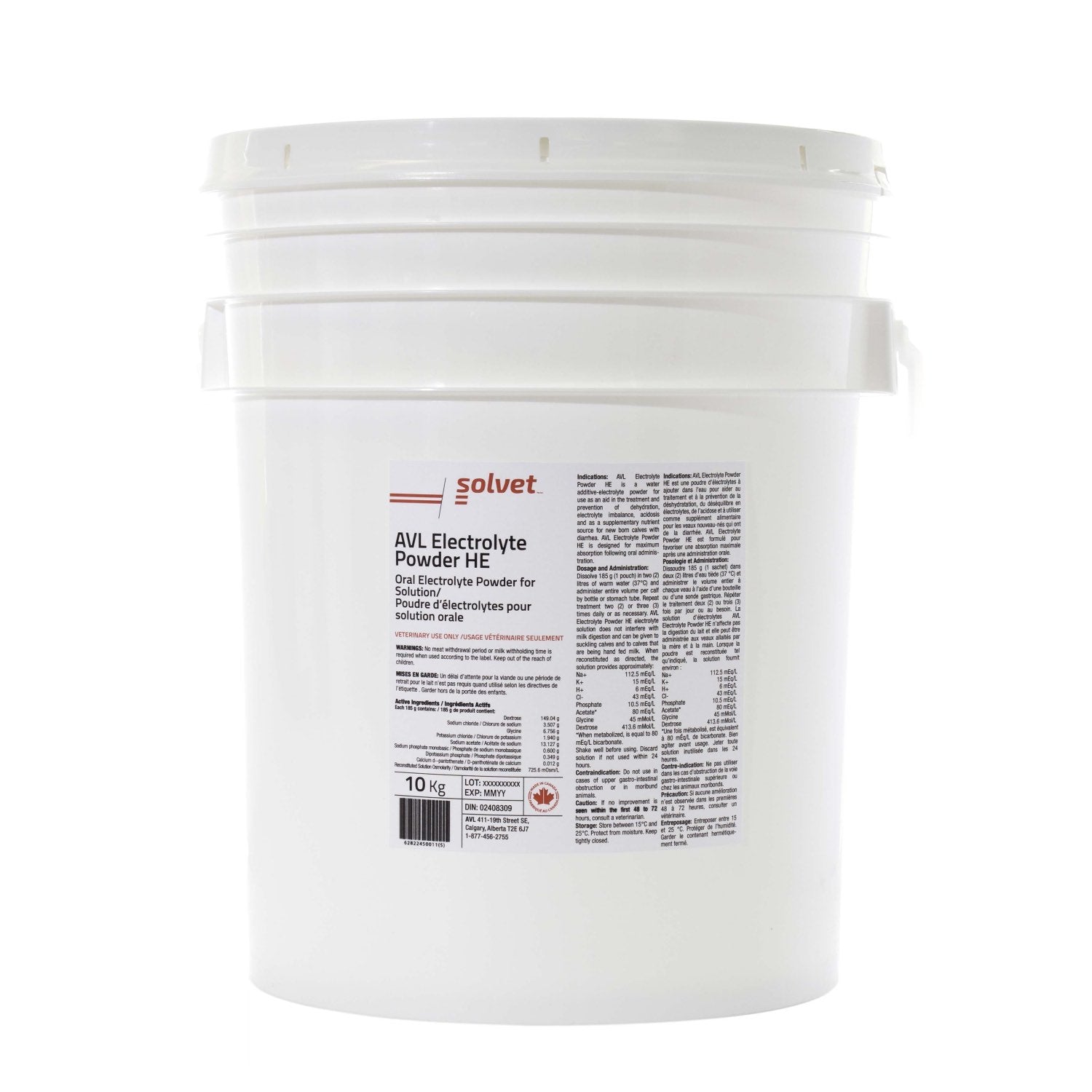 AVL Electrolyte powder HE 10 kg N/ A