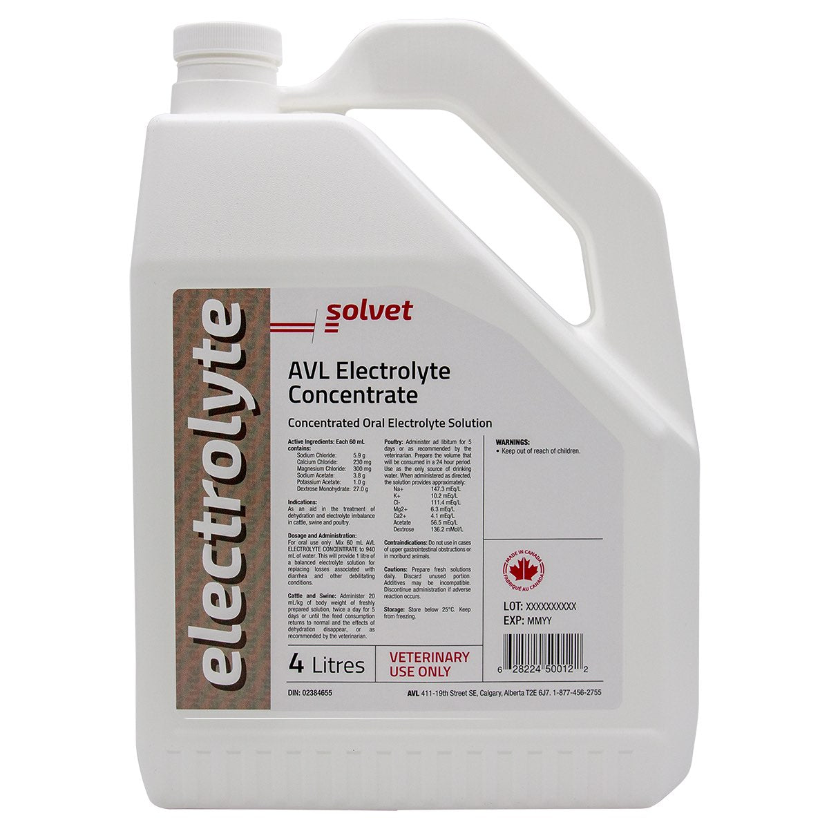 Electrolyte concentrate 4 L N/ A