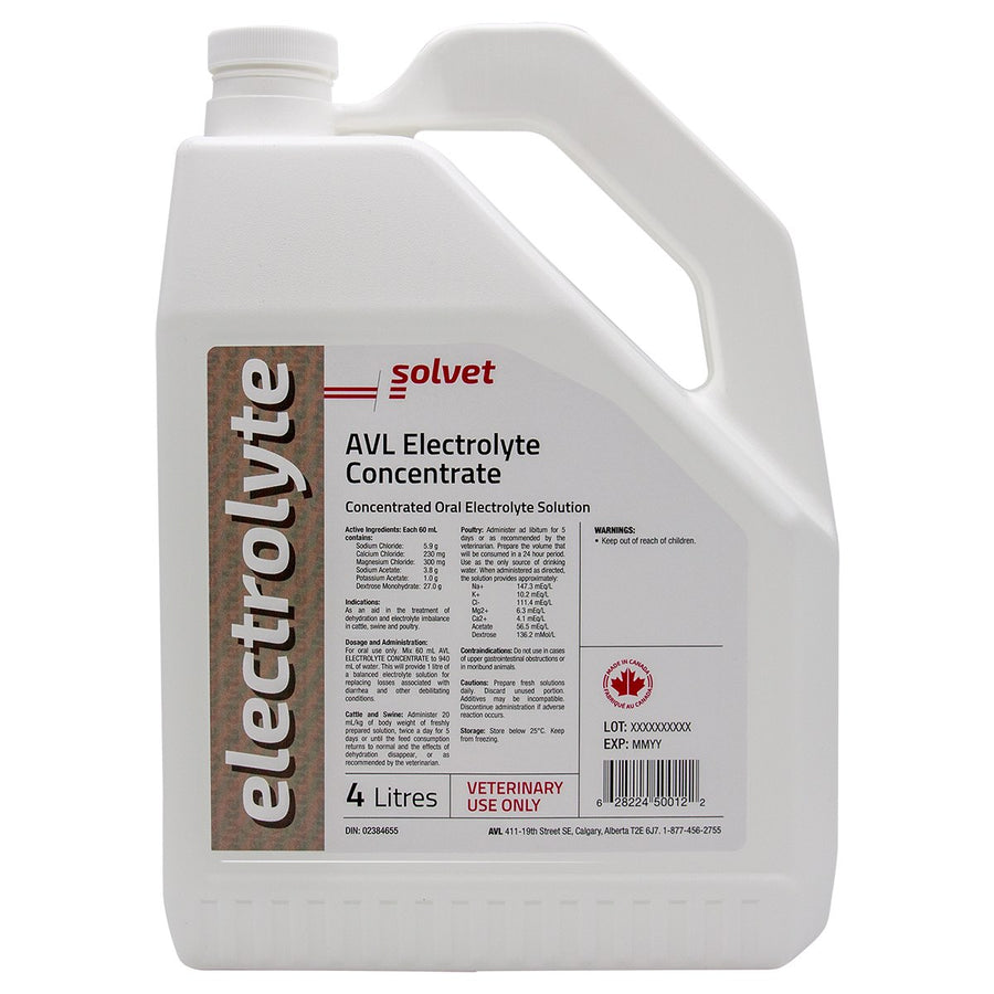 Electrolyte concentrate 4 L N/ A