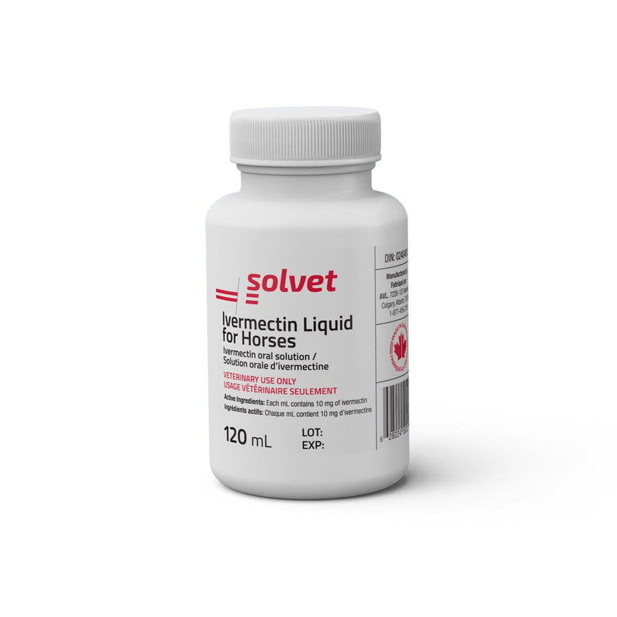 Ivermectin liquid for horses 10 mg/ml 120 ml