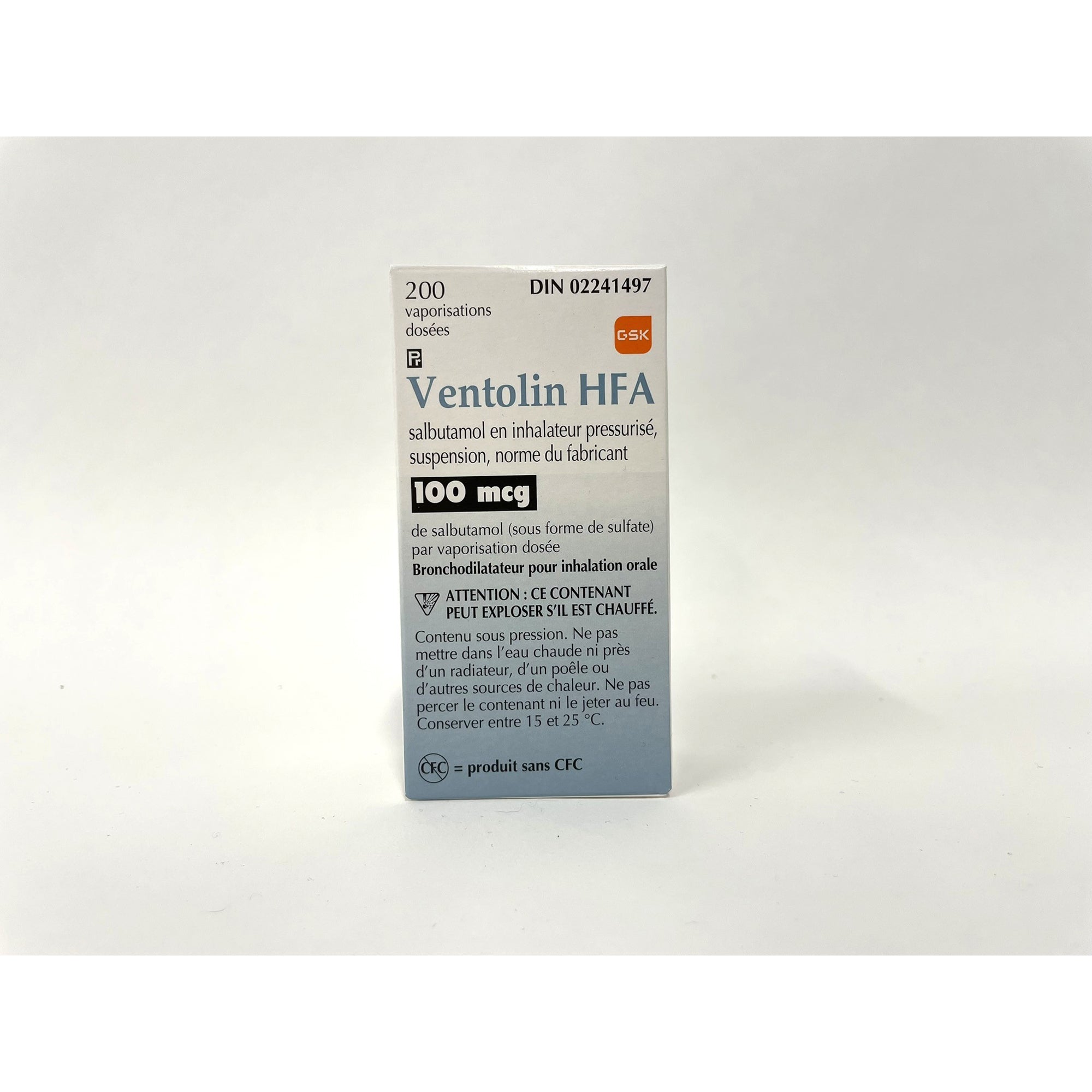 Ventolin HFA 100 mcg/Activation 200 Doses