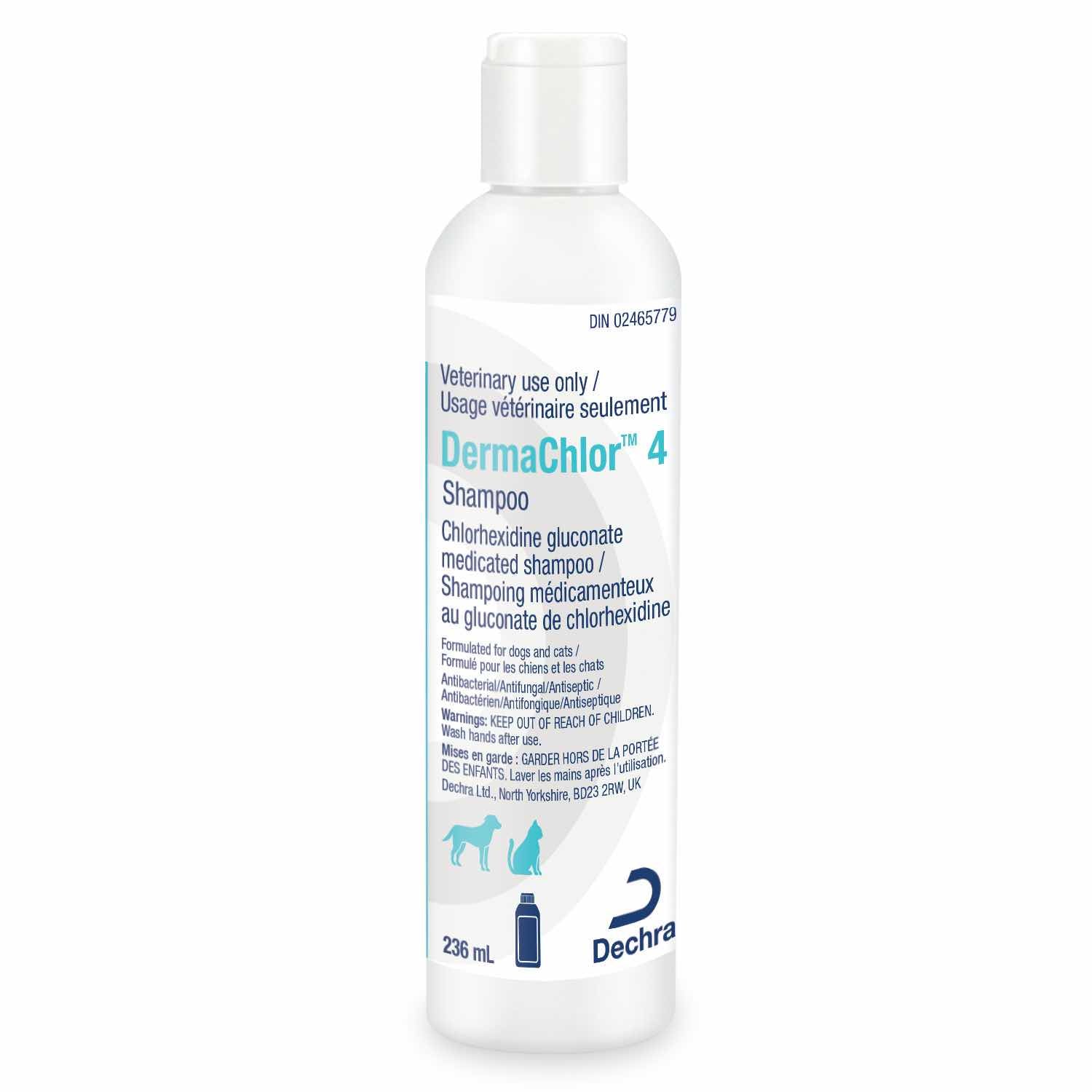 DermaChlor 4 shampoo 236 ml 4 % W/V