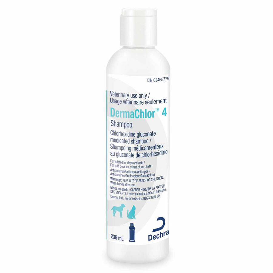 DermaChlor 4 shampoo 236 ml 4 % W/V