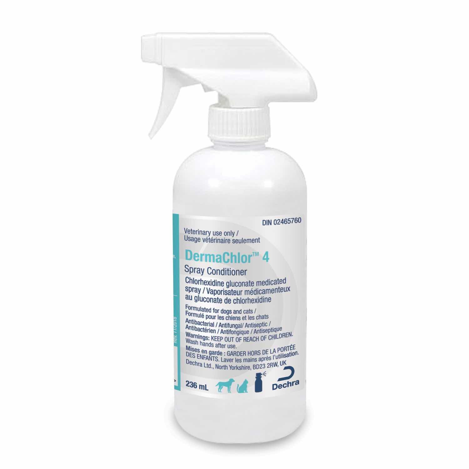 DermaChlor 4 spray conditioner 236 ml 4 % W/V