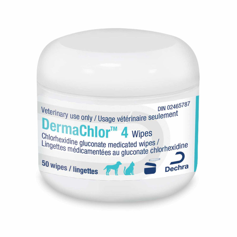 DermaChlor 4 wipes 50 /Pack 4 % W/V
