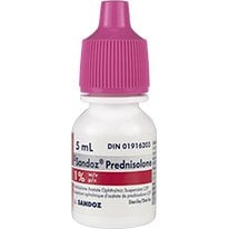 Prednisolone ophthalmic suspension 1 % W/V 5 ml