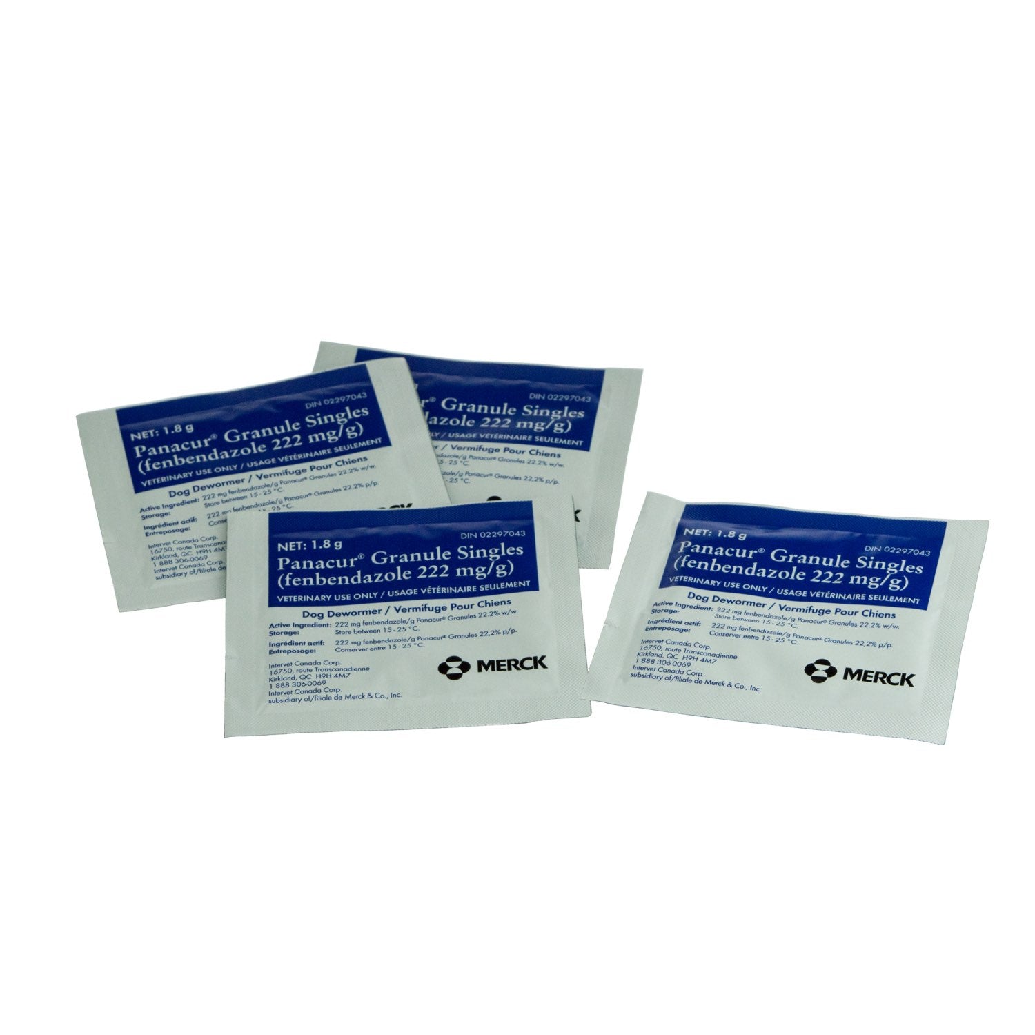 Panacur Granule Singles 1.8 g 222 mg/g