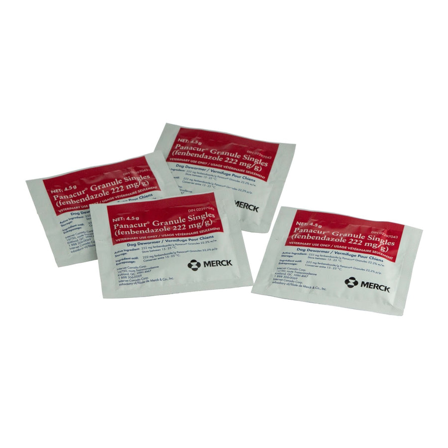 Panacur Granule Singles 4.5 g 222 mg/g