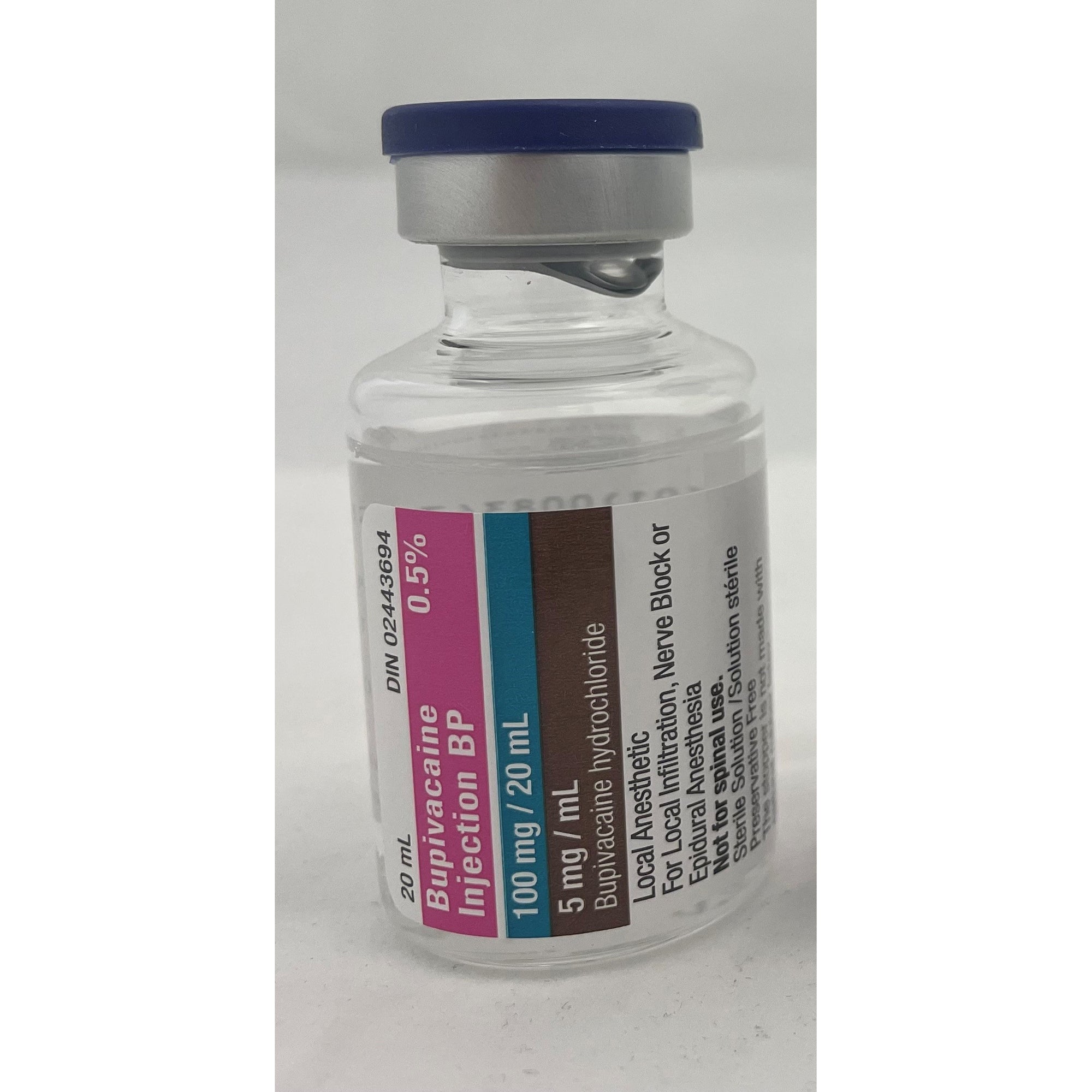 Bupivacaine injection 5 mg/ml 20 ml