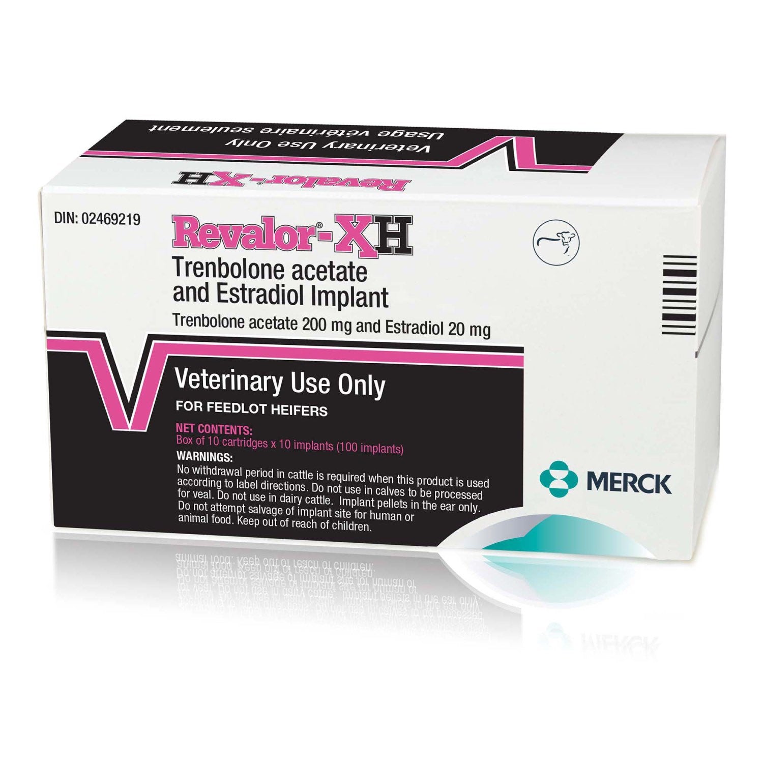 Revalor-XH 10 x 10 Implants 200/20 mg