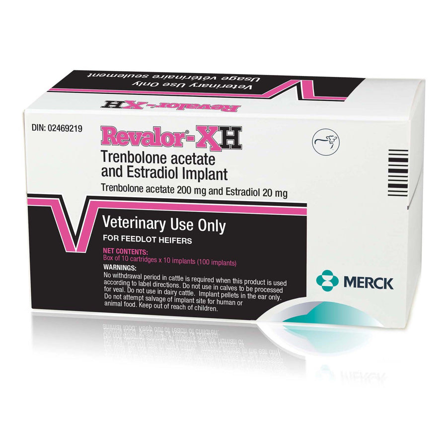 Revalor-XH 10 x 10 Implants 200/20 mg