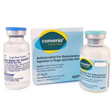 Convenia 80 mg/ml 10 ml