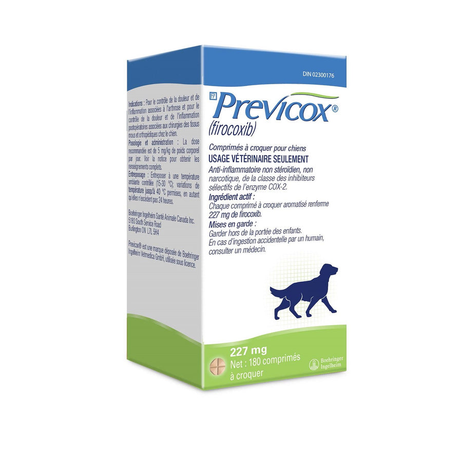 Previcox 227 mg 180 Chewable Tablets