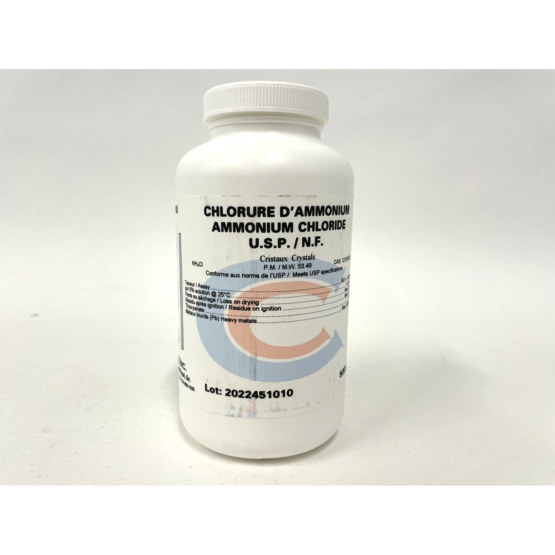 Ammonium chloride USP 500 g