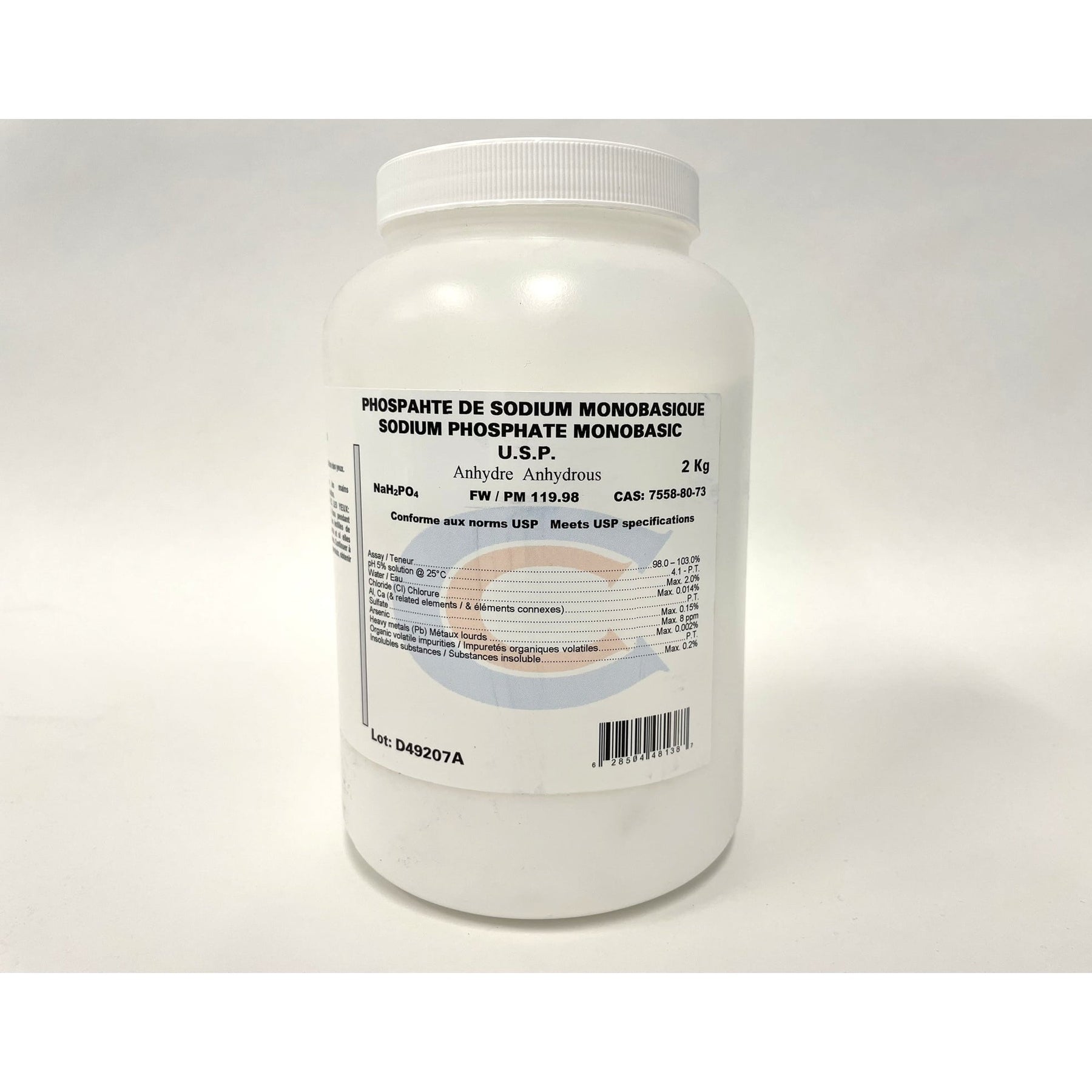 Sodium phosphate monobasic 2 kg
