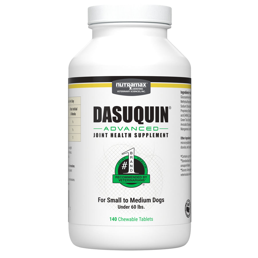 Dasuquin Advanced chewable for small to medium dogs Original 140 Chewable Tablets