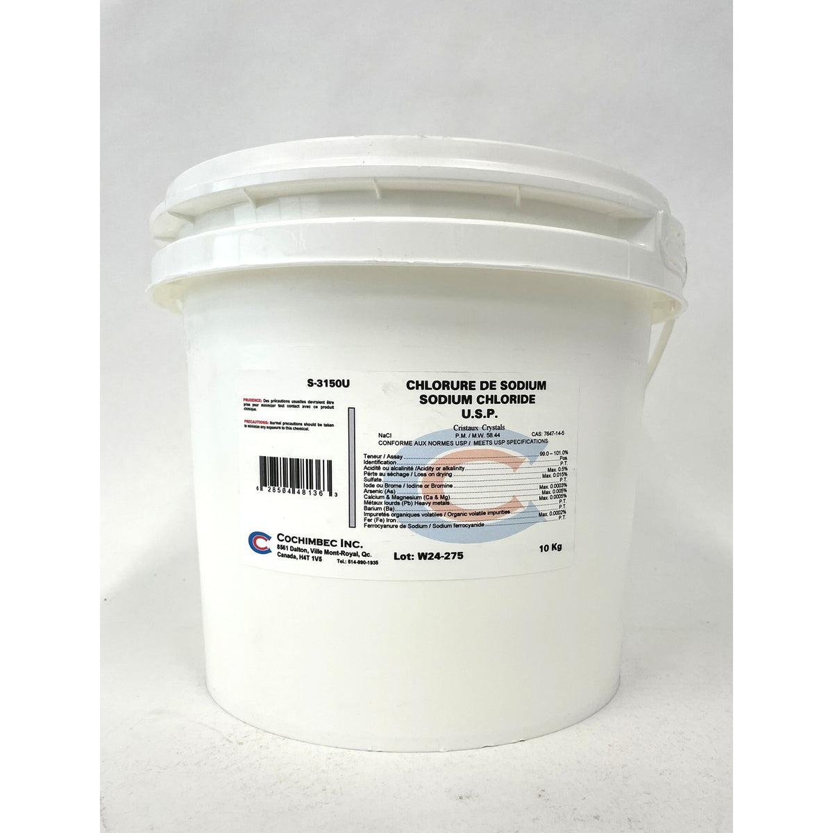 Sodium chloride USP 10 kg