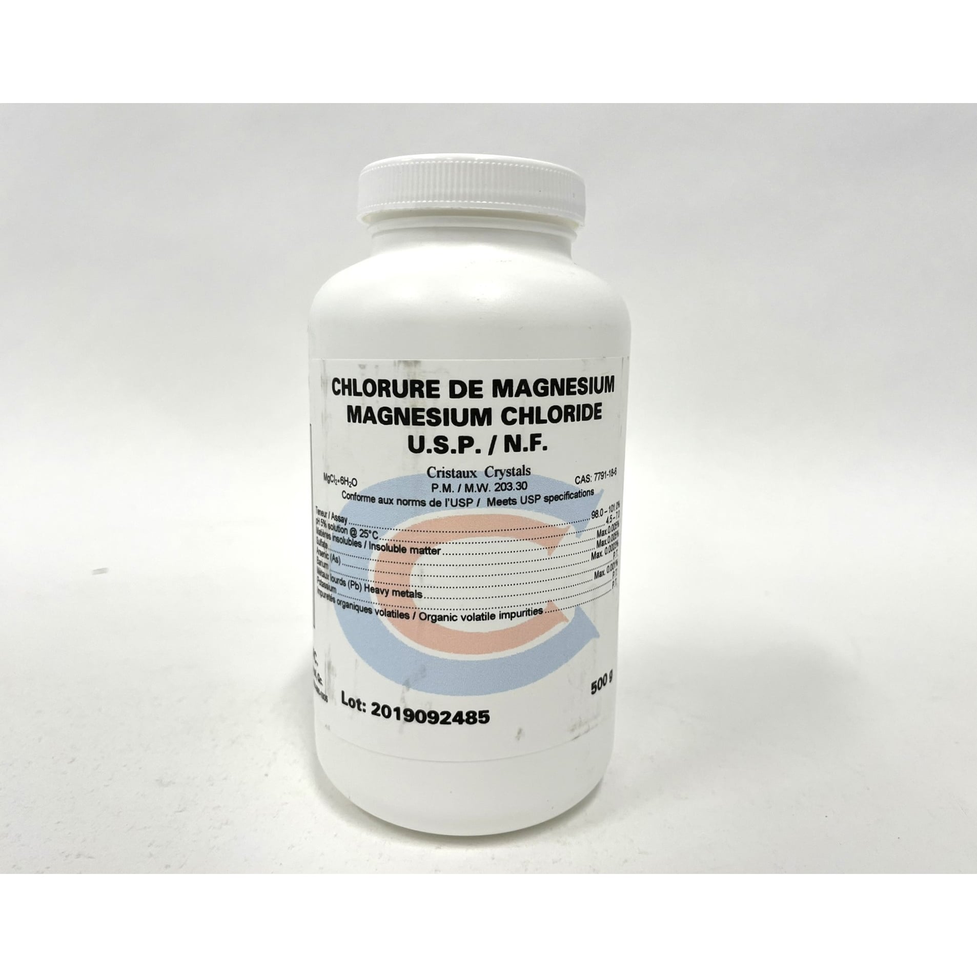Magnesium chloride hexahydrate USP 500 g