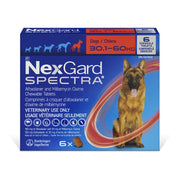 NexGard Spectra chewable tablets for dogs
