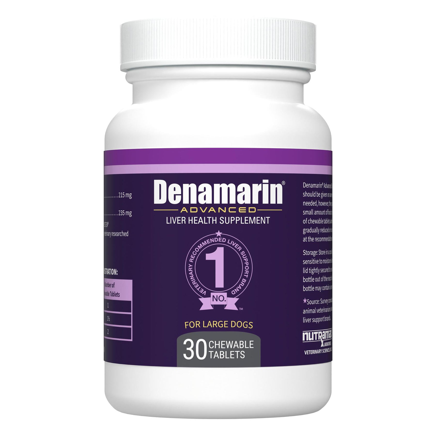 Denamarin Advanced chewable for dogs 30 Tab 215 mg
