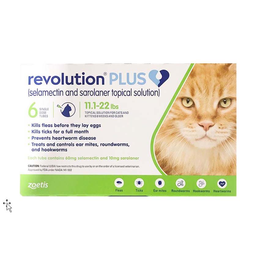 Revolution PLUS Green/Vert 5.1 - 10 kg 6 Tubes