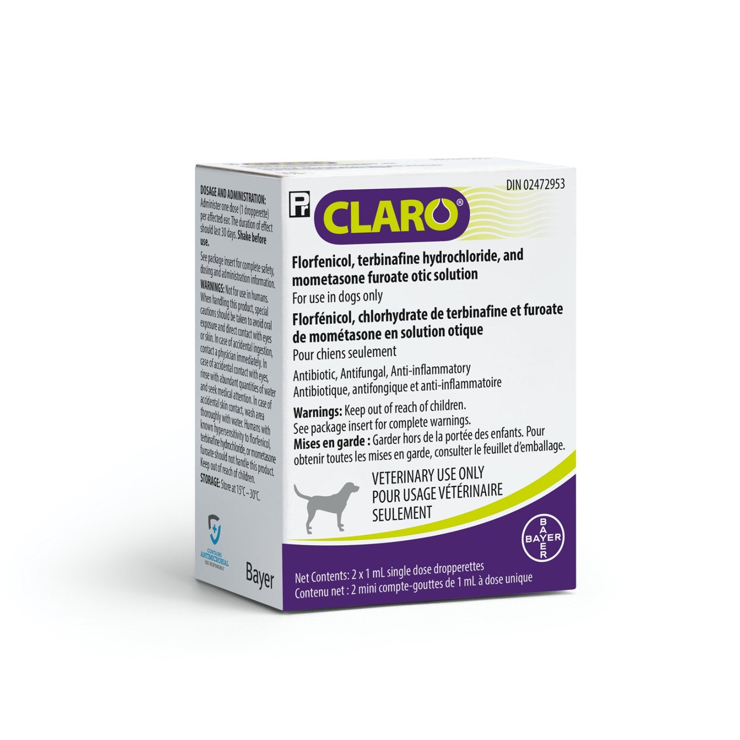 Claro 16.6 mg/ml 2 x 1 ml