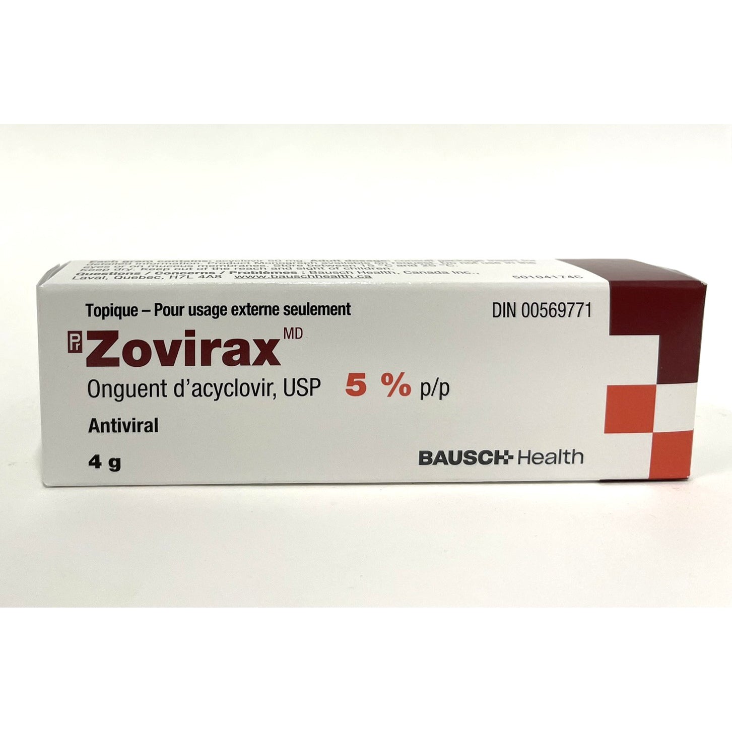 Zovirax ointment 5 % 4 g