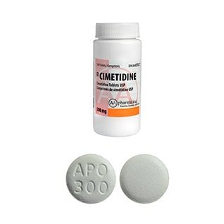 Cimetidine 300 mg 100 Tab
