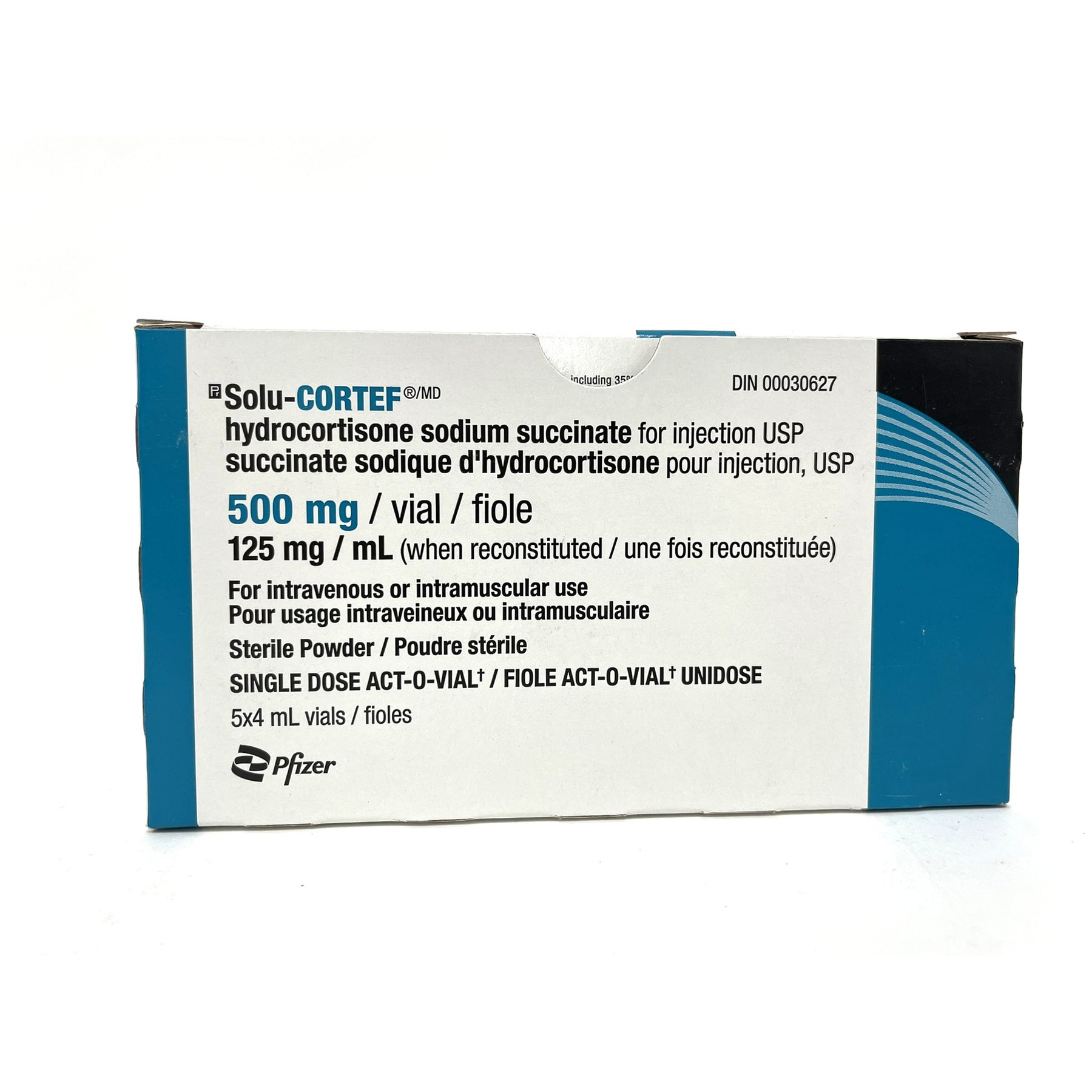 Solu-Cortef 500 mg/vial 5 x 500 mg