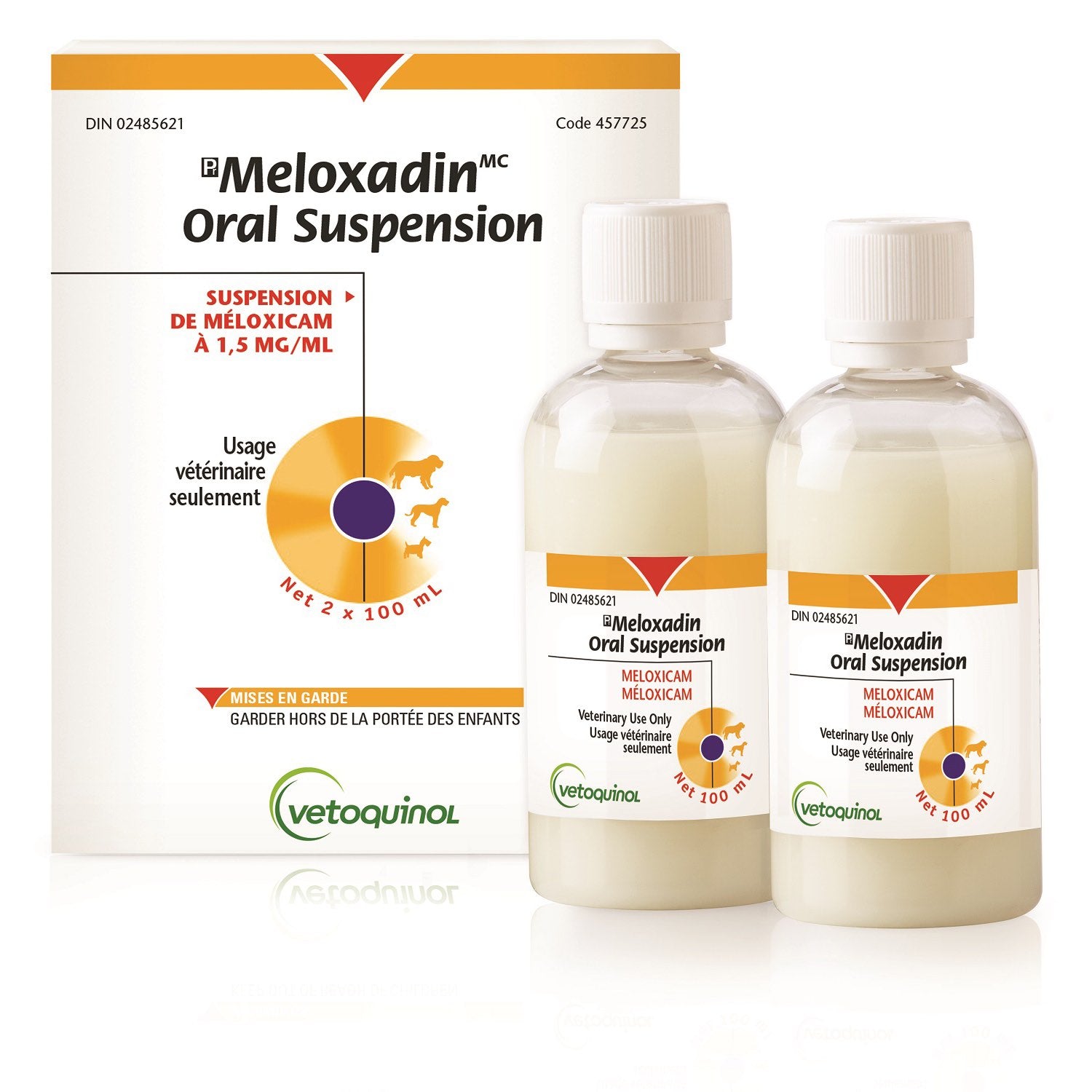 Meloxadin oral suspension 1.5 mg/ml 2 x 100 ml