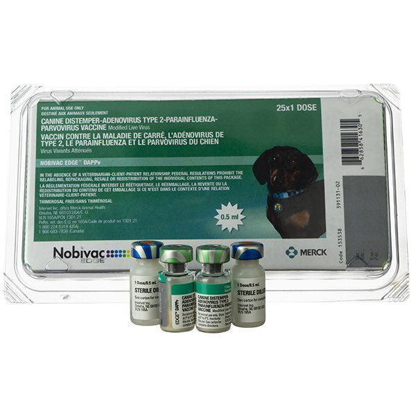 Nobivac Canine EDGE DAPPv 0.5 ml/Dose 25 x 0.5 ml