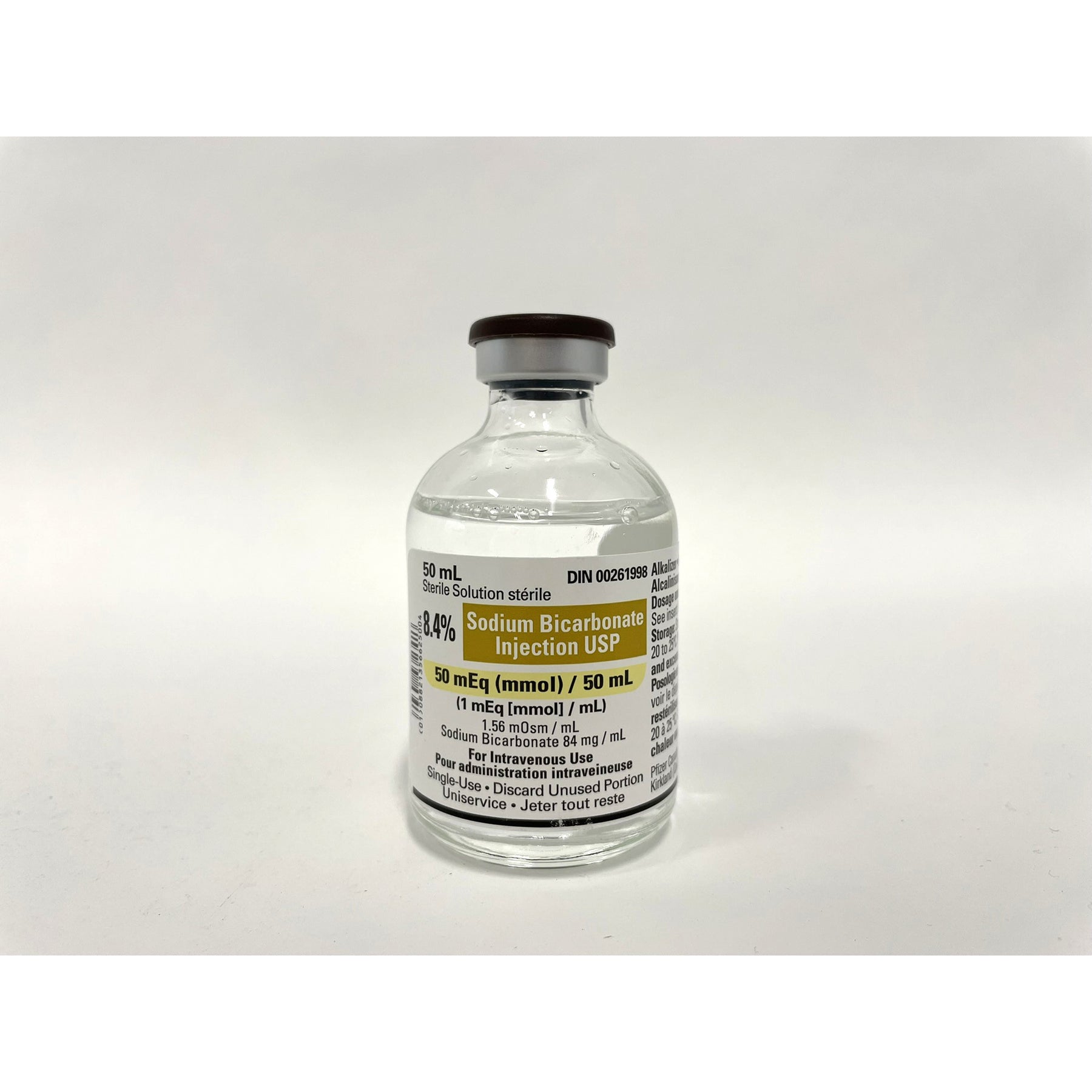 Sodium bicarbonate  injection 8.4 % 50 ml