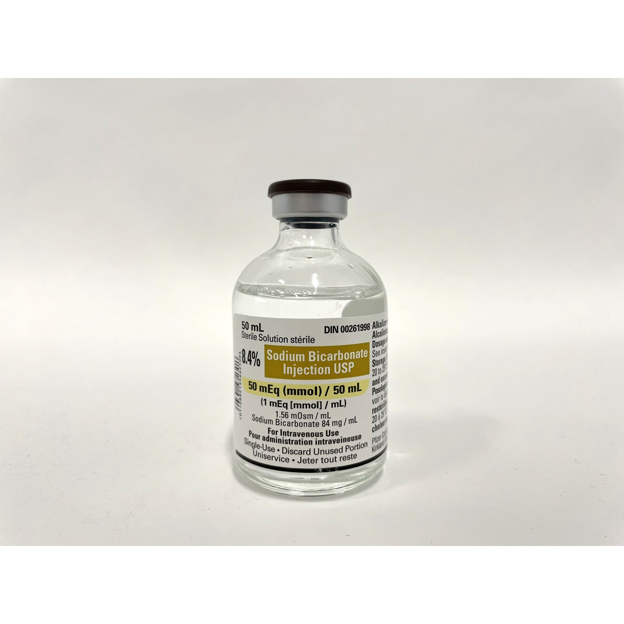 Sodium bicarbonate  injection 8.4 % 50 ml