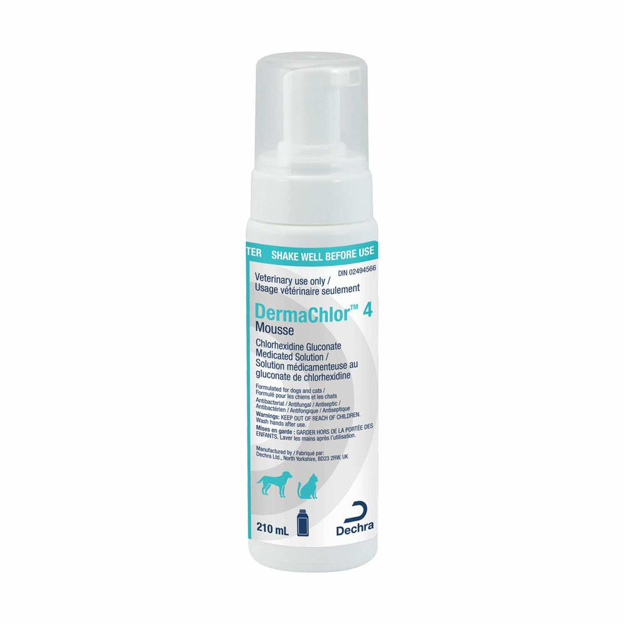 DermaChlor 4 mousse 210 ml 4 % W/V