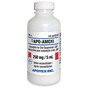 Apo-Amoxi Suspension 50 mg/ml 100 ml