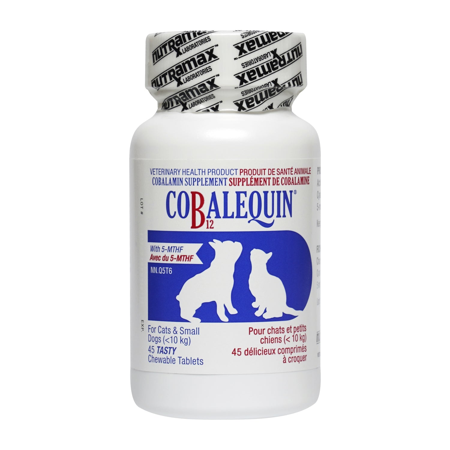 Cobalequin for cats and small dogs Original 45 Chewable Tablets