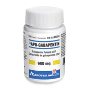 Apo-Gabapentin tablets 600 mg 100 Tab