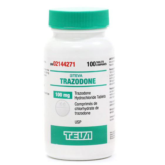 Trazodone 100 mg 100 Tab