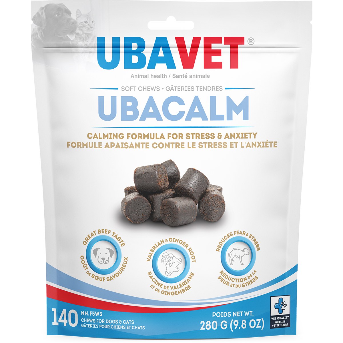 Ubacalm soft chews Original 140 Chews