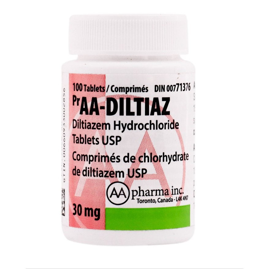 AA-Diltiaz 30 mg 100 Tab