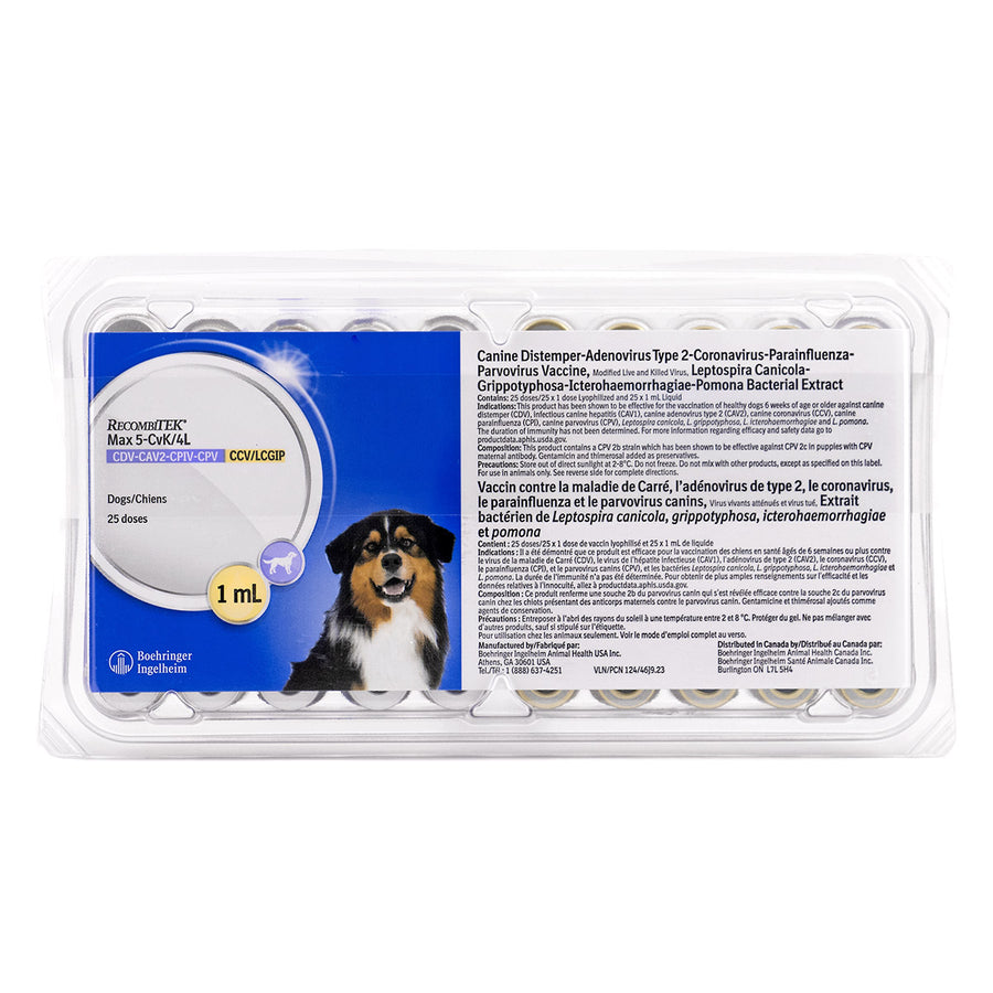 Recombitek Max 5-CvK/4L 1 ml/Dose 25 x 1 ml