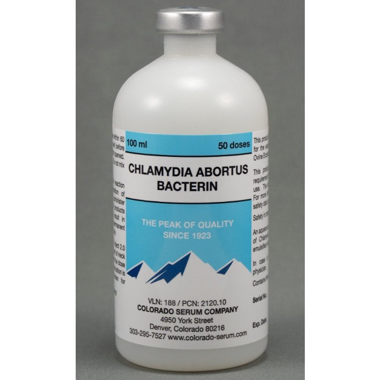 Chlamydia abortus bacterin 2 ml/Dose 100 ml
