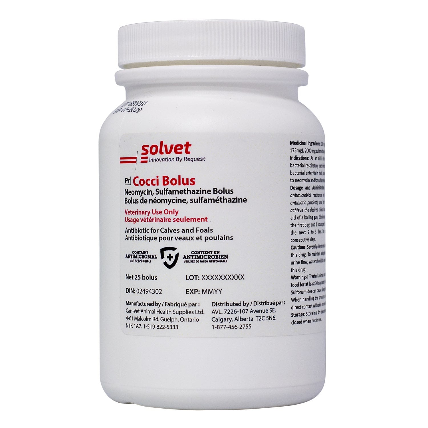 Cocci Bolus 175/2000 mg 25 Bolus