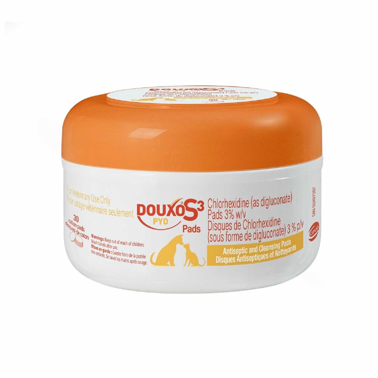 DOUXO S3 PYO pads 30 /Pack 3 % W/V