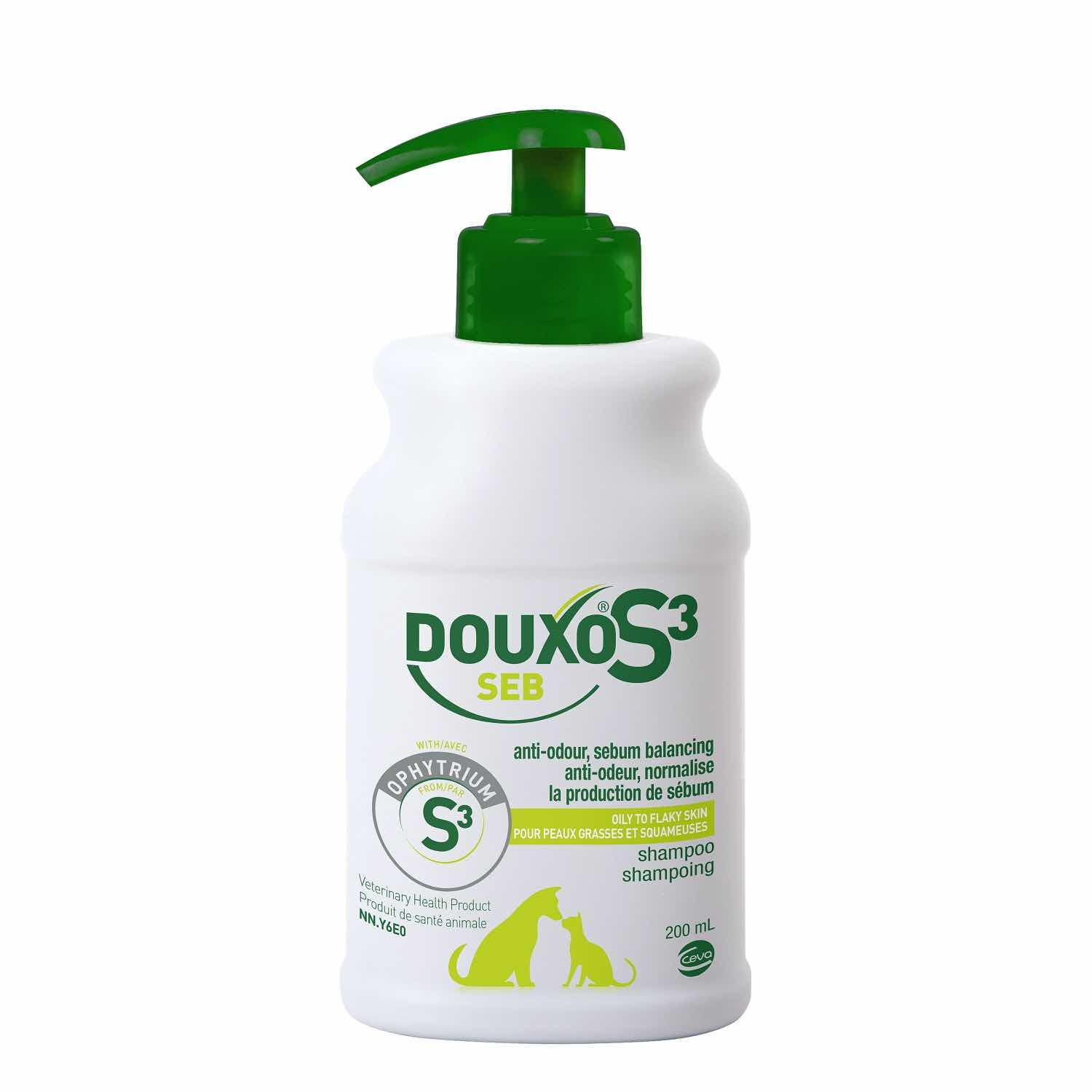 DOUXO S3 SEB shampoo 200 ml 0.5/0.5 %