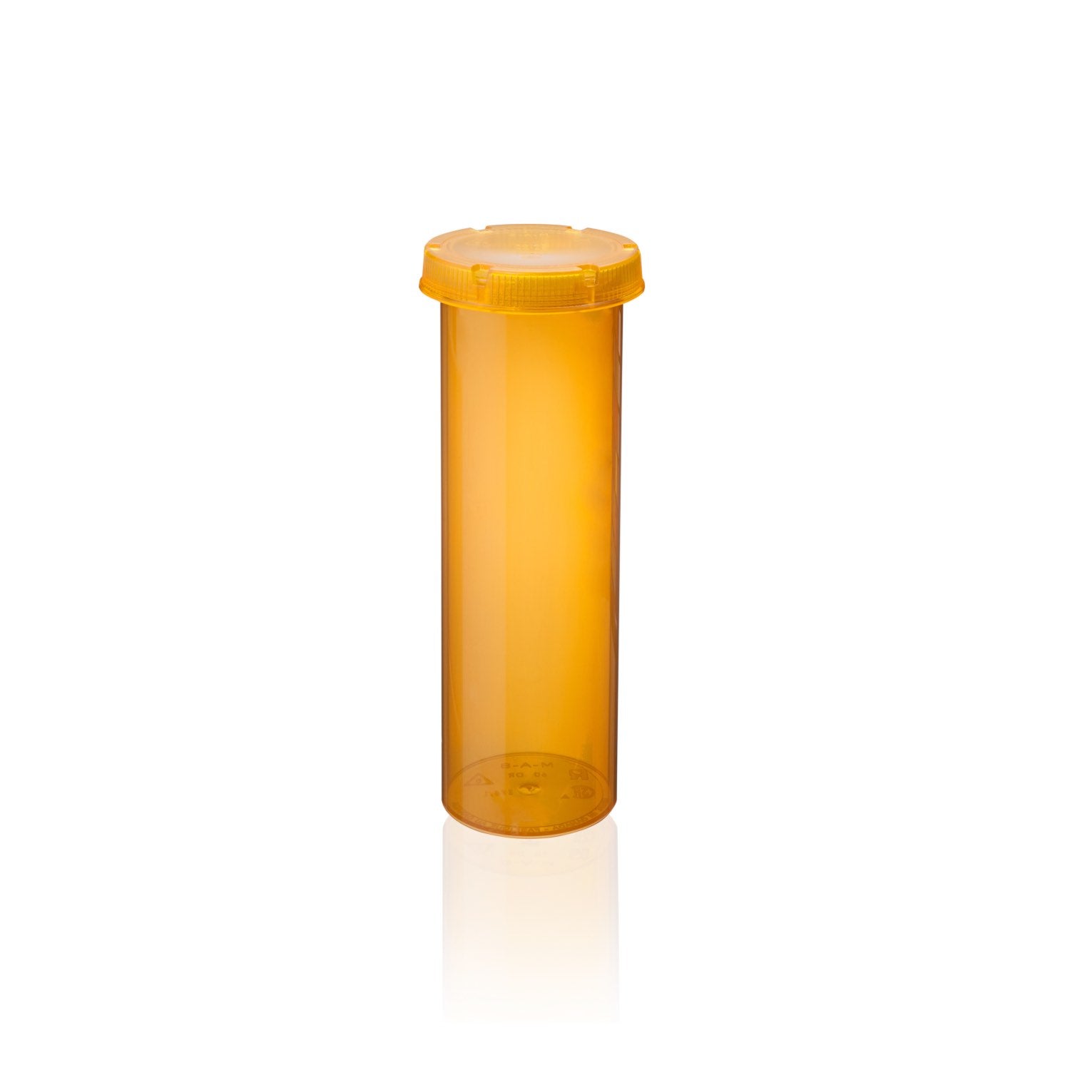 Vial for pharmaceuticals with push and turn cap Med-a-safe Amber