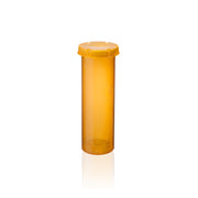 Vial for pharmaceuticals with push and turn cap Med-a-safe Amber