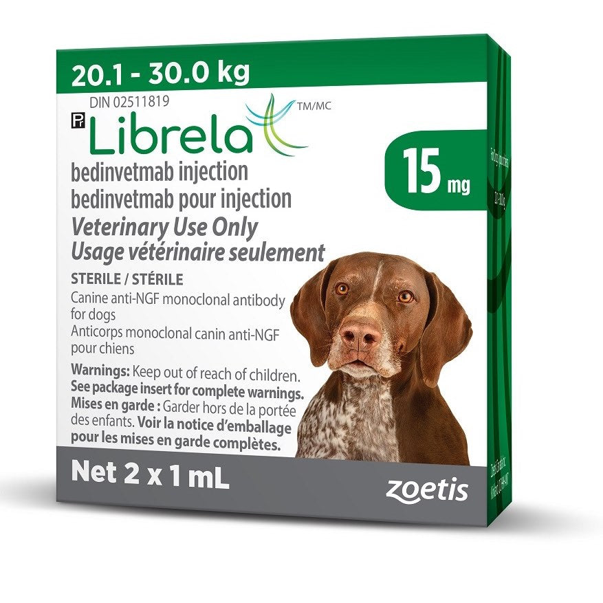 Librela Green/Vert 20.1 - 30 kg 2 x 1 ml