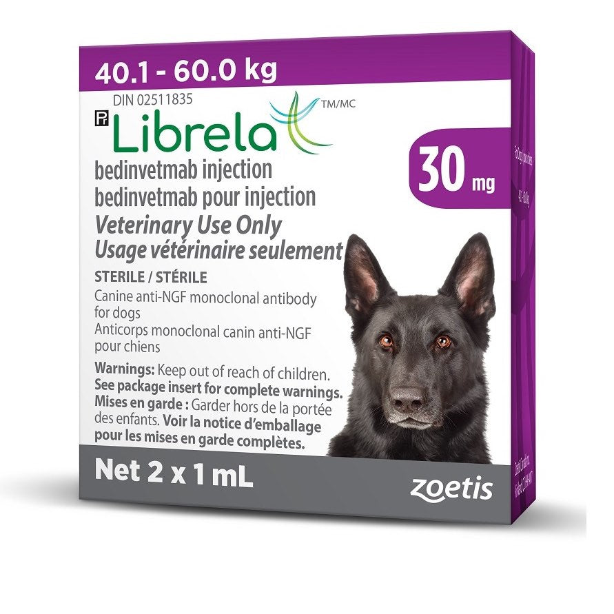 Librela Violet 40.1 - 60 kg 2 x 1 ml