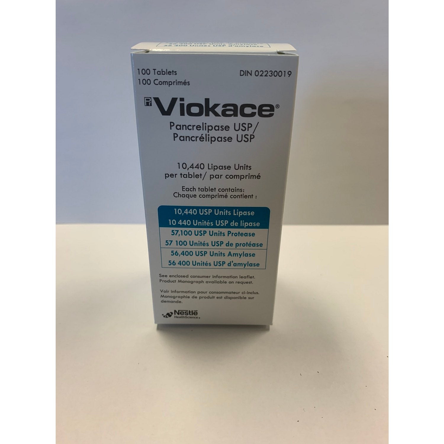 Viokace 10440 Units 100 Tab